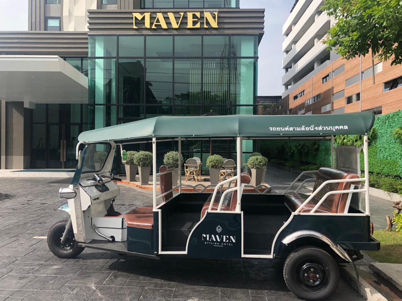 Maven Stylish Hotel Bangkok Esterno foto