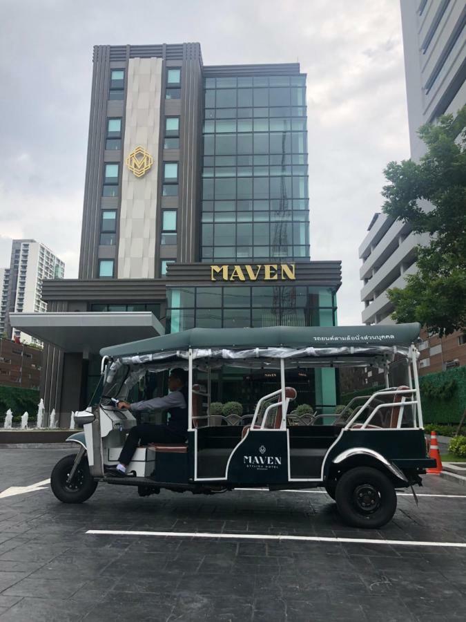 Maven Stylish Hotel Bangkok Esterno foto